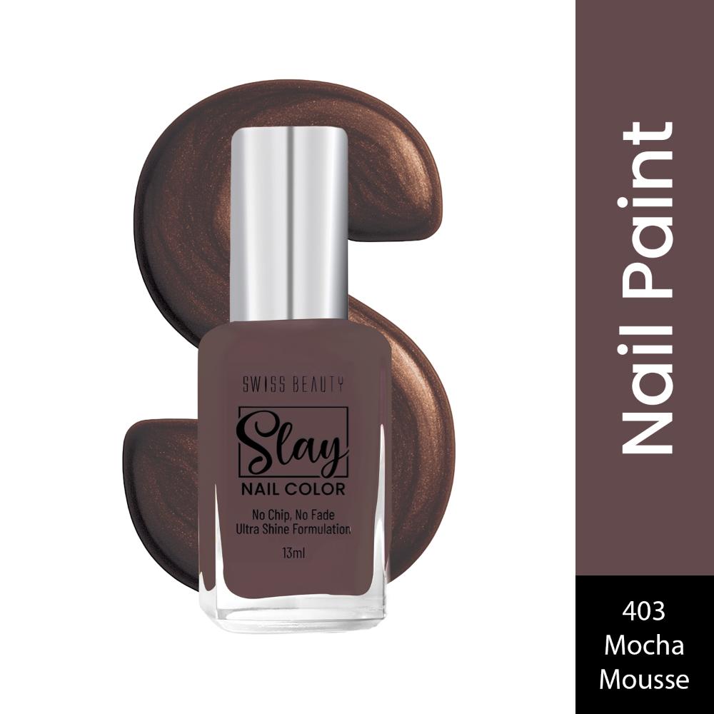 Swiss Beauty Slay Nail Color With Ultra Shine Formulation