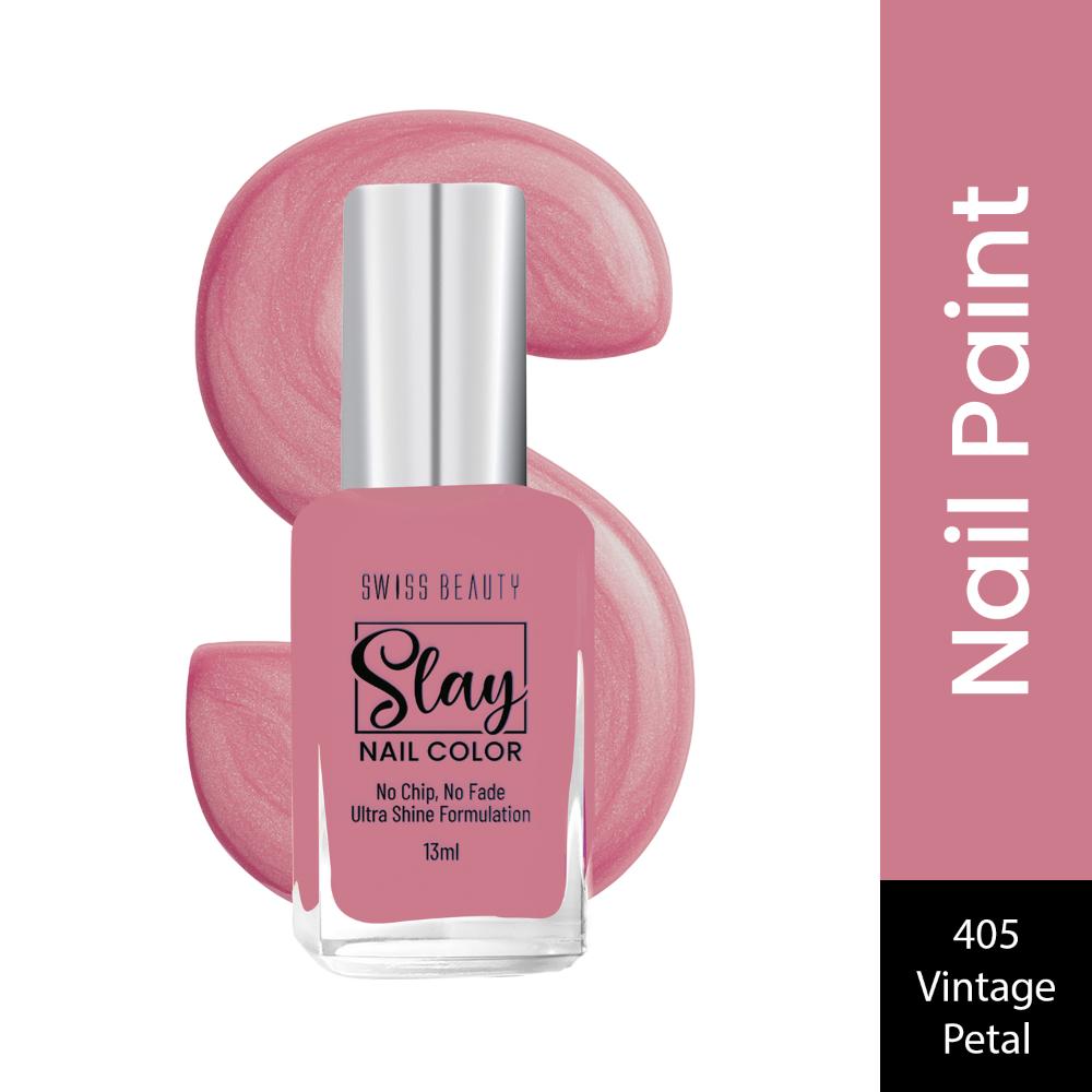 Swiss Beauty Slay Nail Color With Ultra Shine Formulation