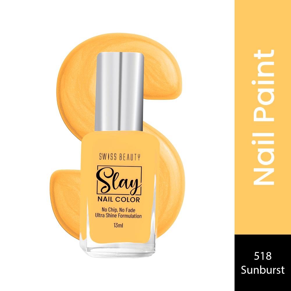 Swiss Beauty Slay Nail Color With Ultra Shine Formulation