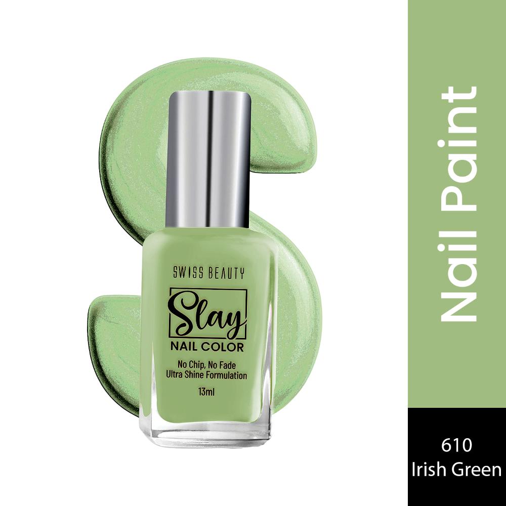 Swiss Beauty Slay Nail Color With Ultra Shine Formulation
