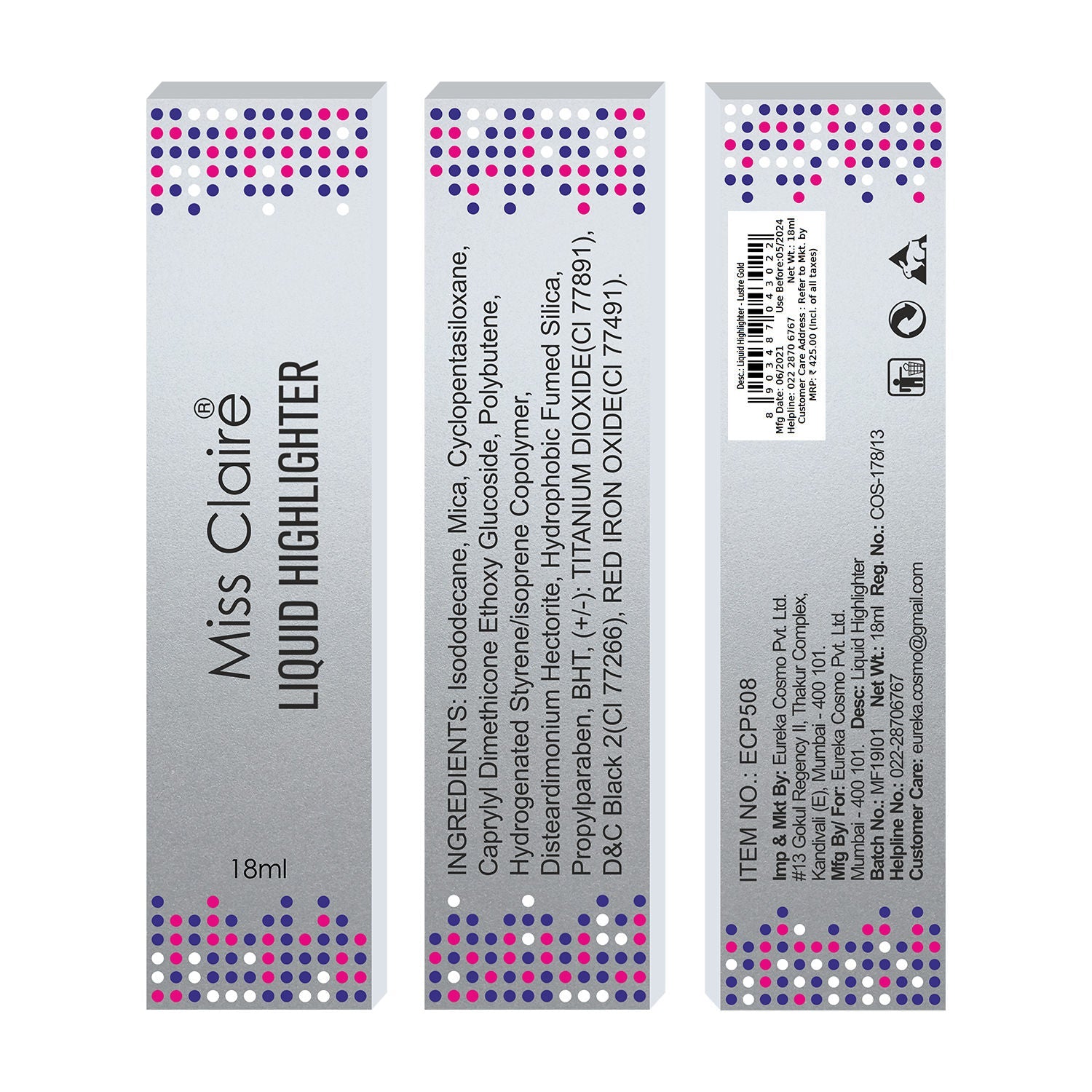 Miss Claire Liquid Highlighter