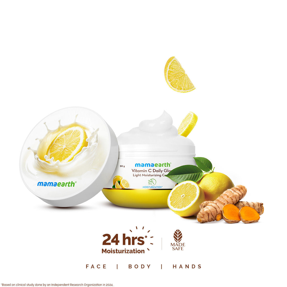 Mamaearth Vitamin C Daily Glow Light Moisturizing Cream