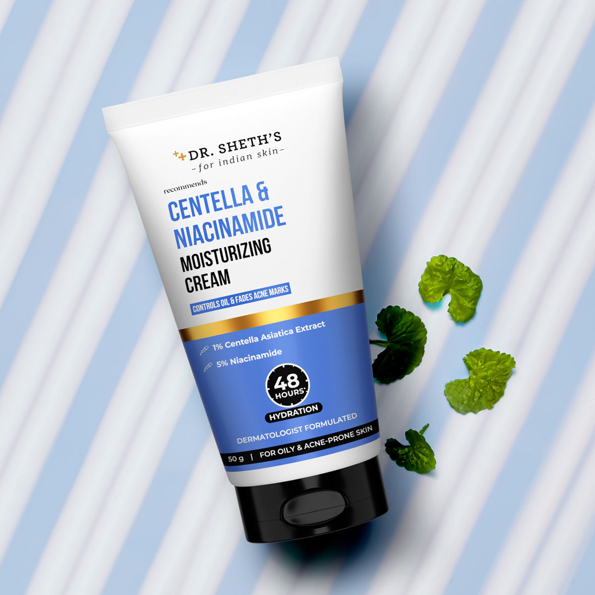 Dr. Sheth's Centella And Niacinamide Moisturizing Cream