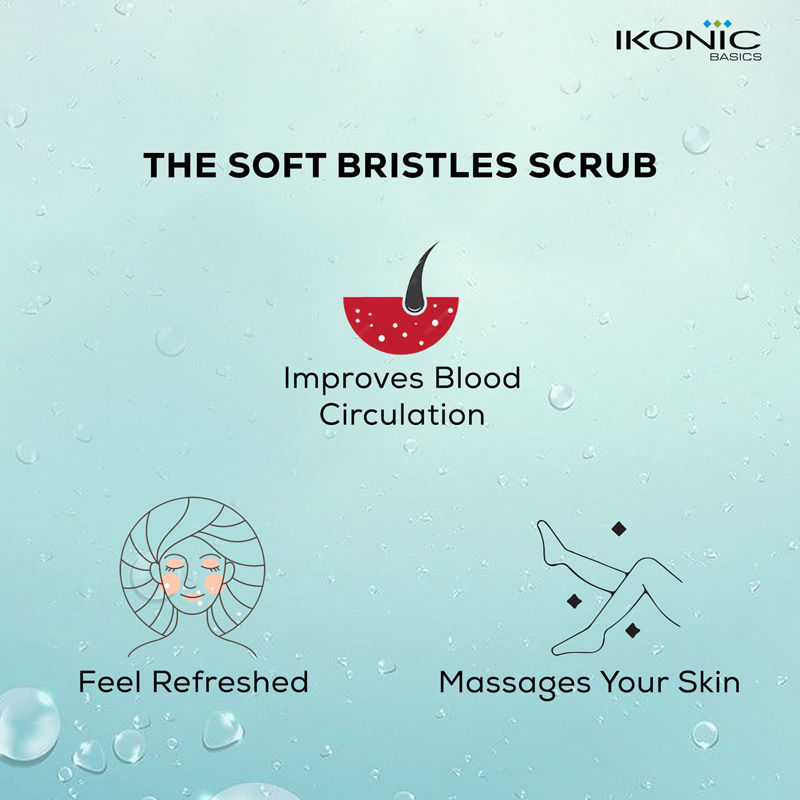 Ikonic Basics IKB-705C Bath Brush