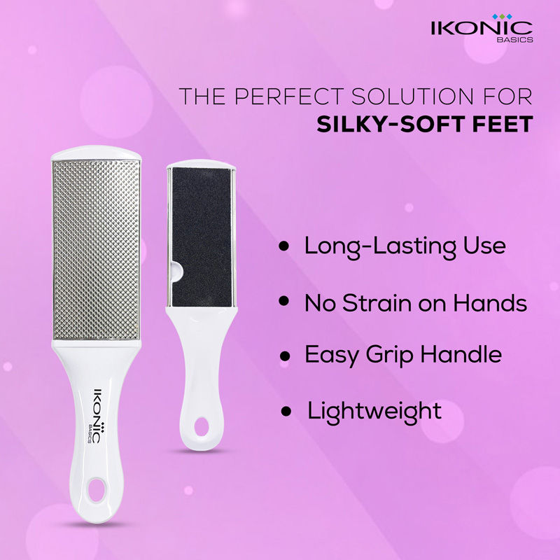 Ikonic Basics IKB-727K SS & Sand Paper Foot File