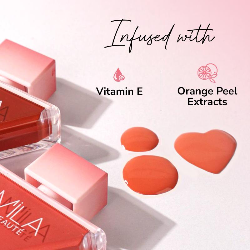 Mila Beauté Pookie Serum Blush Highly Pigmented With Orange Peel Extracts