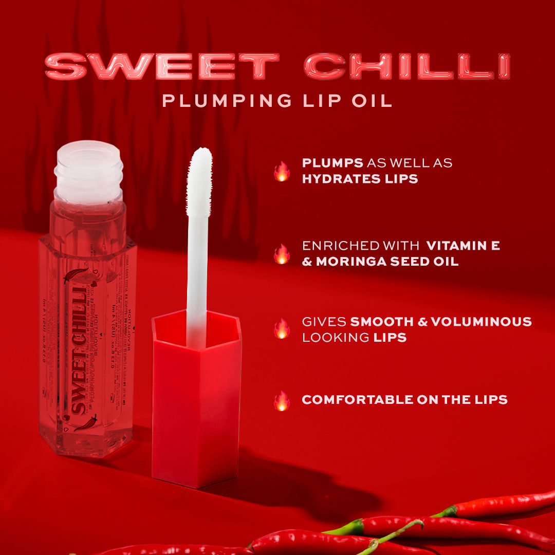 Makeup Revolution Heart Revolution Sweet Chilli Plumping Lip Oil