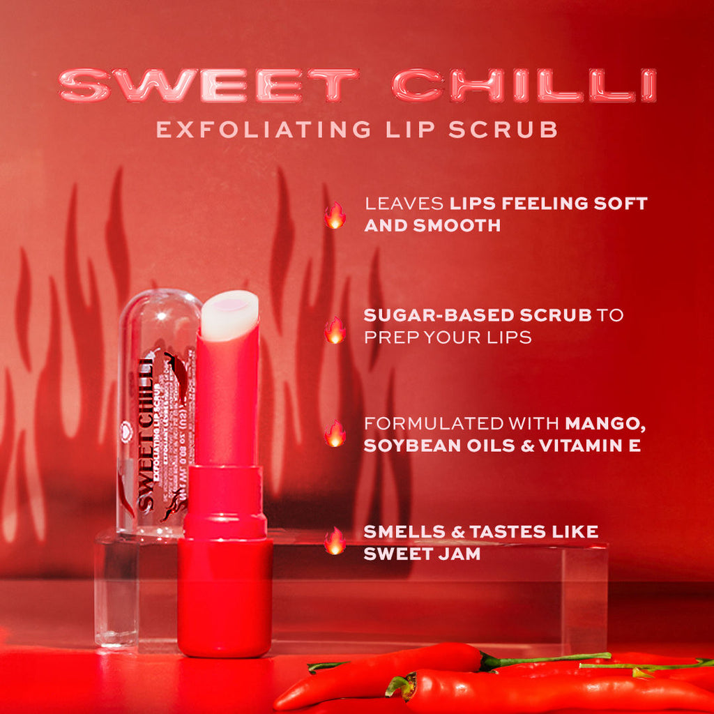 Makeup Revolution Heart Revolution Sweet Chilli Exfoliating Lip Scrub