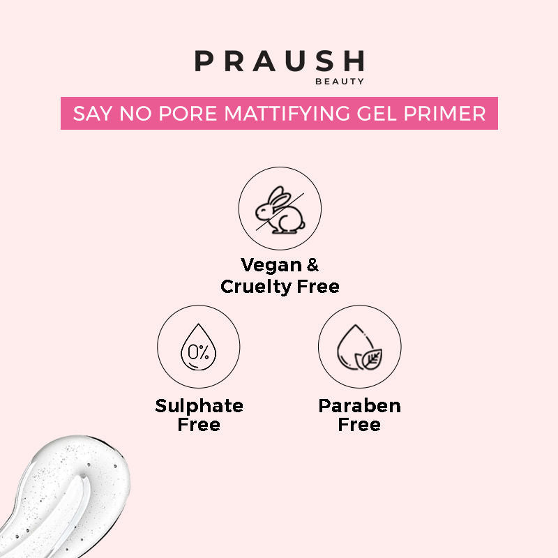 Praush Beauty Say No Pore Skin Perfecting Gel Primer