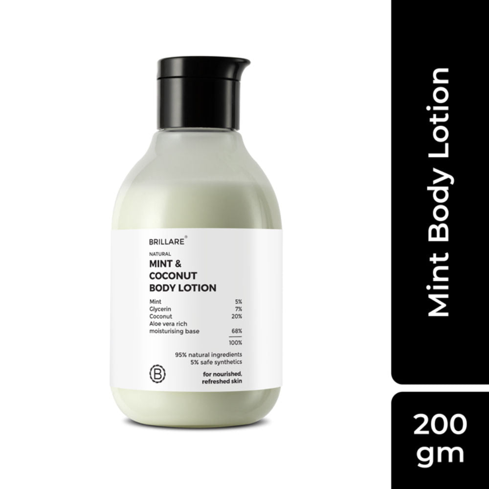 Brillare Mint & Coconut Body Lotion