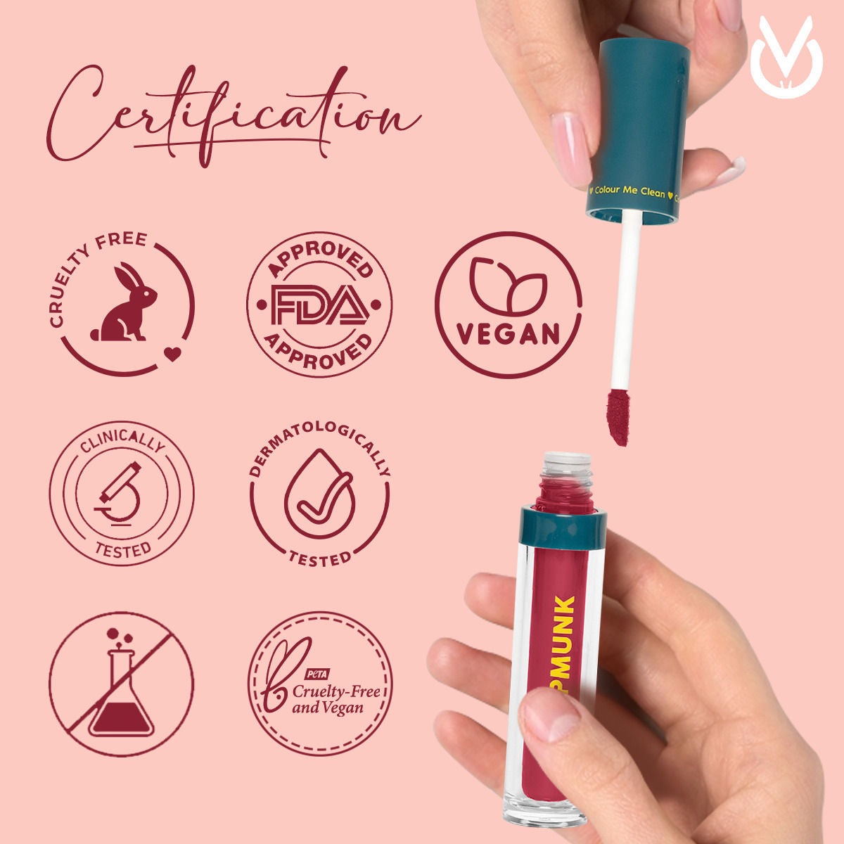 CHIPMUNK Lip It Right Liquid Matte Lipstick