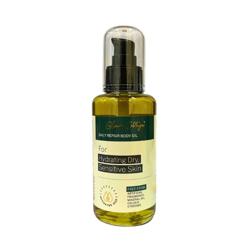 Oleum Cottage Skin Softening Body Oil for Dry, Eczema and Psoriasis Prone Skin, Scars and Marks