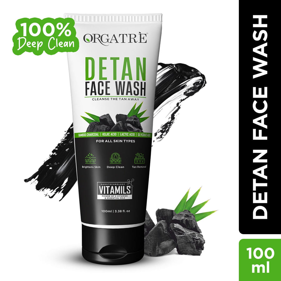 Orgatre De-Tan Face Wash For Men & Women