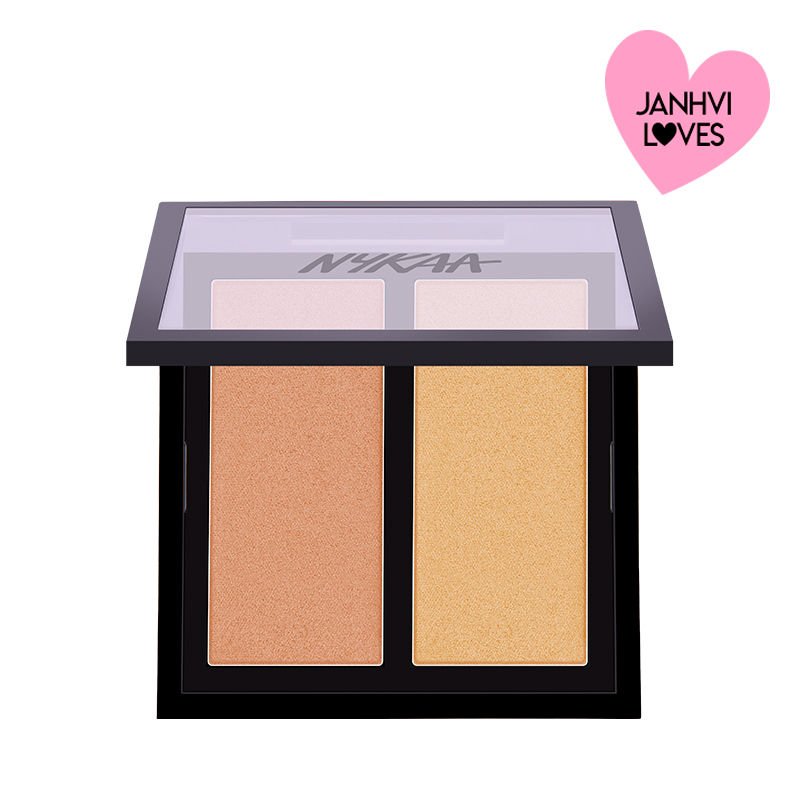 Nykaa Cosmetics Glow Getter Highlighting & Illuminating Duo Palette