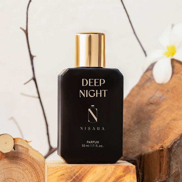 NISARA Deep Night Unisex Parfum - Perfume For Men & Women,Long Lasting Warm Spicy & Woody Fragrance
