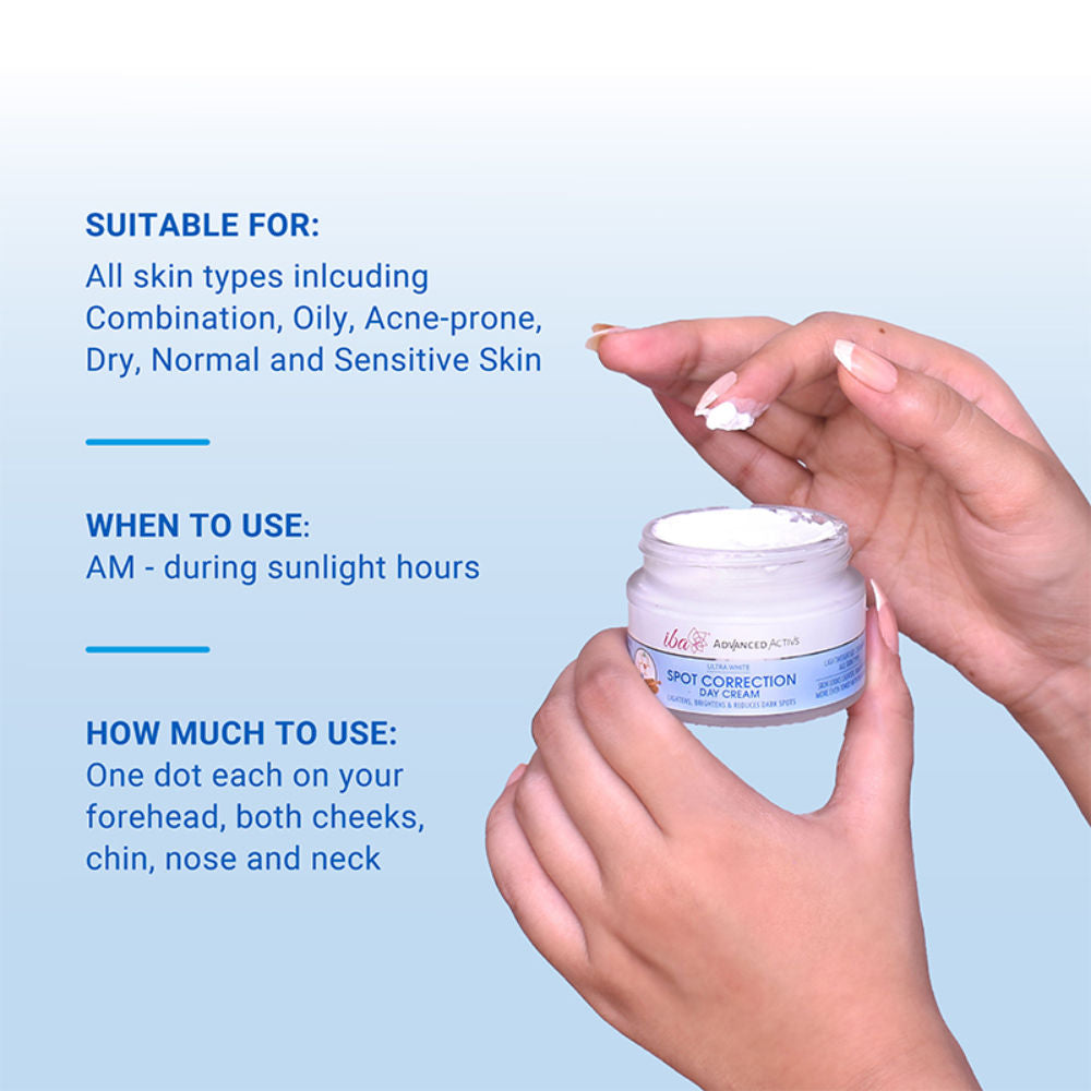 IBA Advanced Activs Ultra White Spot Correction Day Cream