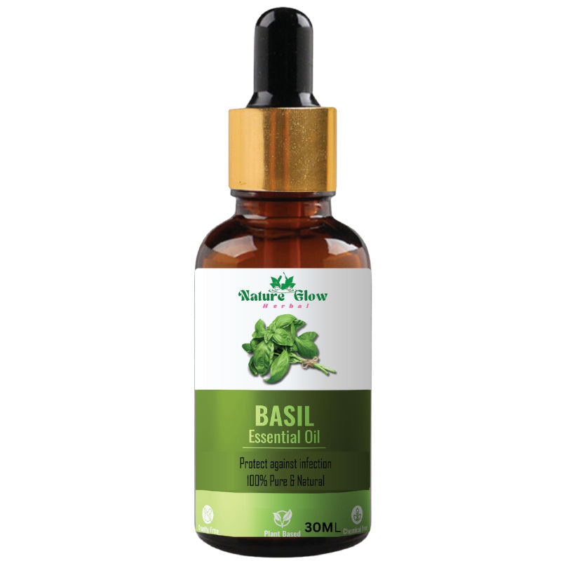 Nature Glow Herbal Basil Essential Oil