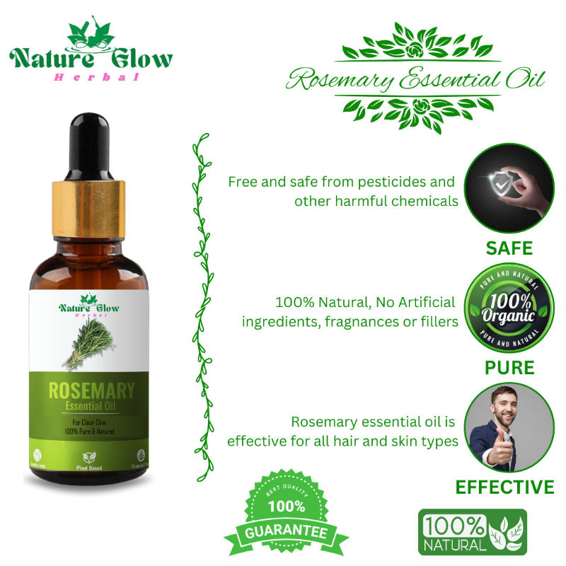 Nature Glow Herbal Rosemary Essential Oil