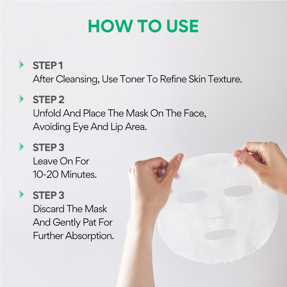 Innisfree Soothing Energy Sheet Mask Heartleaf - Calms Sensitive Skin