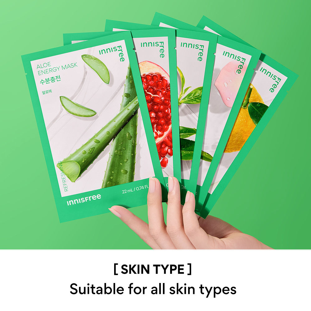 Innisfree Soothing Energy Sheet Mask Heartleaf - Calms Sensitive Skin
