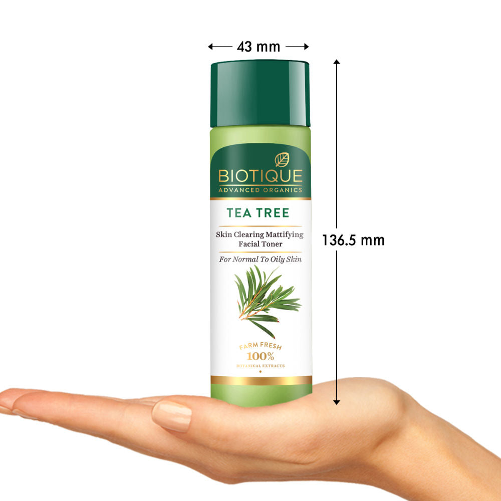 Biotique Tea Tree Skin Clearing Mattifying Facial Toner