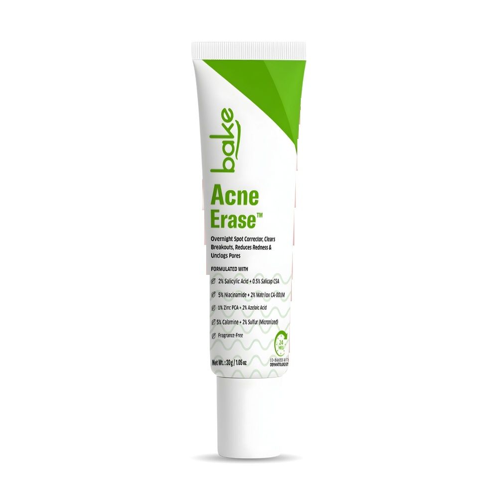 BAKE Acne Spot Serum Gel - Overnight Corrector For Pimples, Breakouts, Redness & Clogged Pores