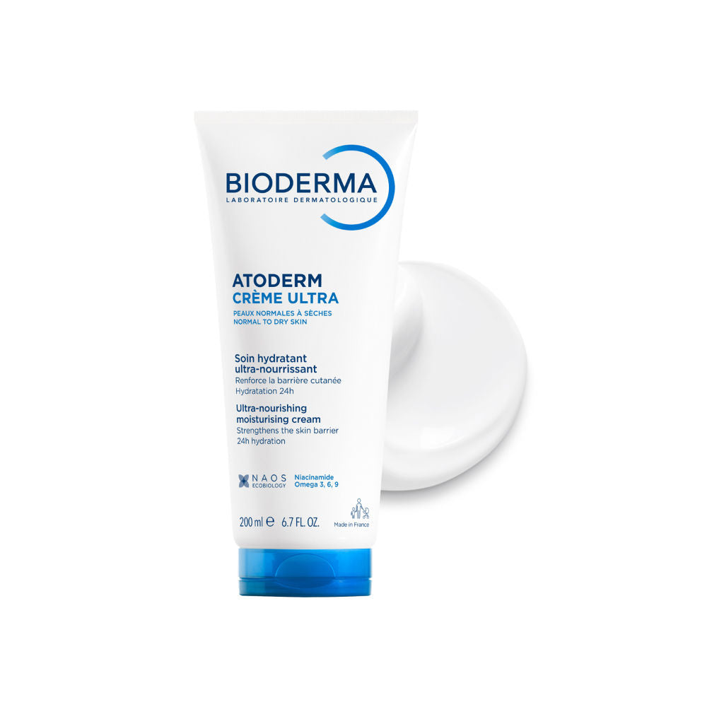 Bioderma Niacinamide Moisturizer - Atoderm Creme Ultra-Boosts Hyaluronic Acid, Ceramides
