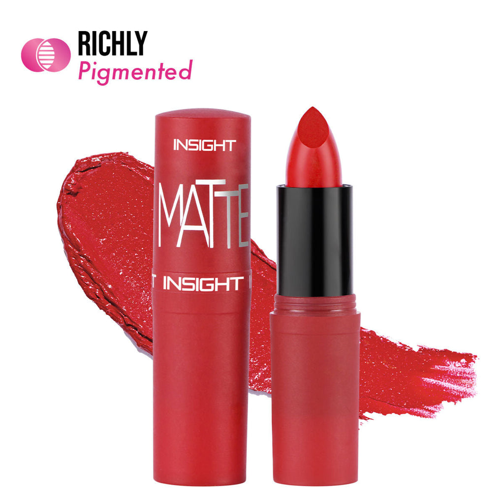 Insight Cosmetics Matte Lipstick, 1 Stroke Application, Long Lasting