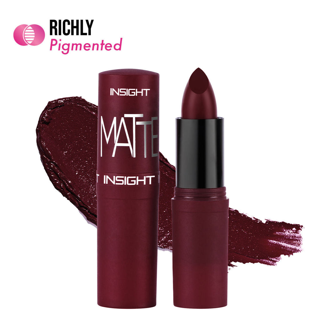Insight Cosmetics Matte Lipstick, 1 Stroke Application, Long Lasting