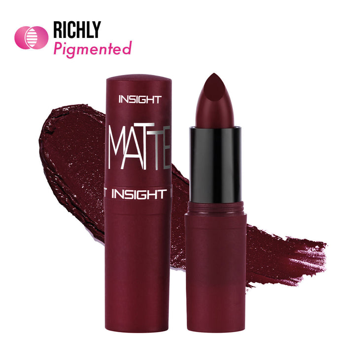 Insight Cosmetics Matte Lipstick, 1 Stroke Application, Long Lasting