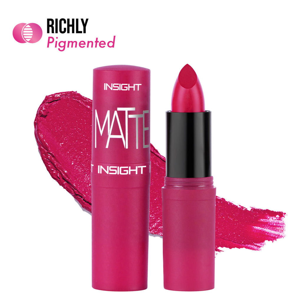 Insight Cosmetics Matte Lipstick, 1 Stroke Application, Long Lasting