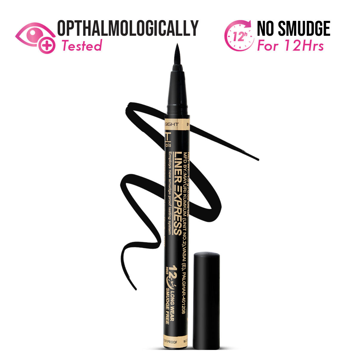 Insight Cosmetics Liner Express Eyepen Shiny Black