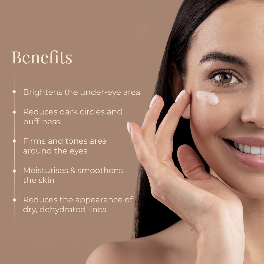 Forest Essentials Intensive Anise, Niacinamide & Hyaluronic Acid Under Eye Cream For Dark Circles