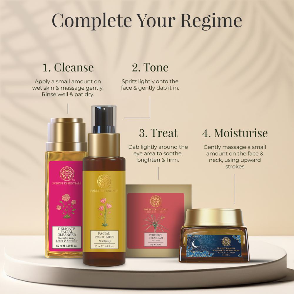 Forest Essentials Intensive Anise, Niacinamide & Hyaluronic Acid Under Eye Cream For Dark Circles