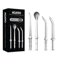 Agaro Oral Irrigator Nozzle Tip Max Tongue Cleaners