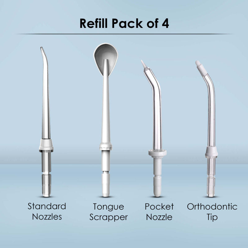 Agaro Oral Irrigator Nozzle Tip Max Tongue Cleaners