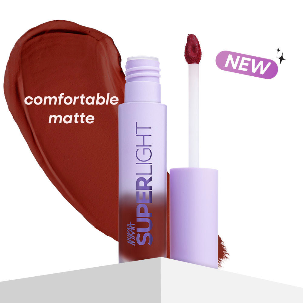 Nykaa Superlight Lip Cloud Airy Mousse Matte Liquid Lipstick for Lip & Cheek