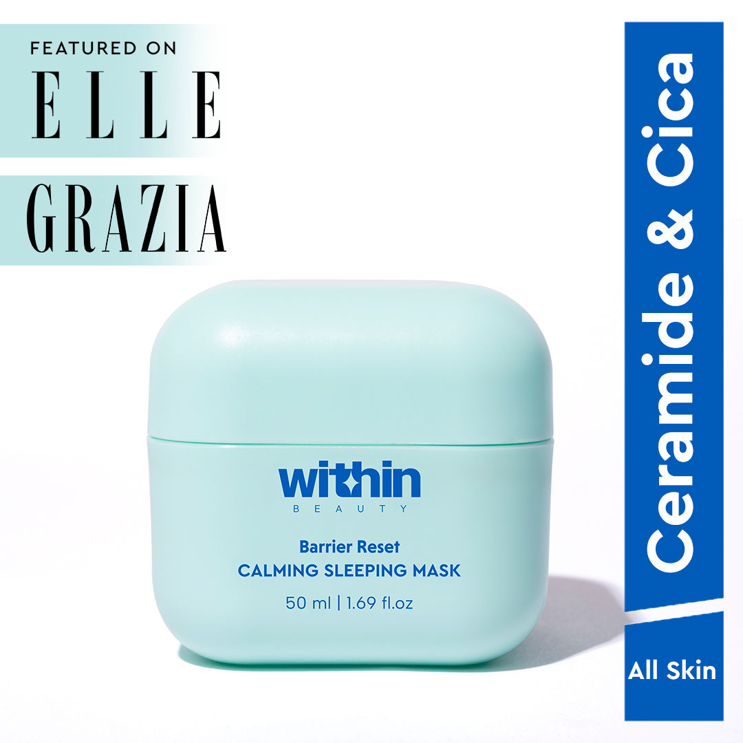 Within Beauty Ceramide & Cica Extract Sleeping Mask, Barrier Reset Calming Sleeping Mask