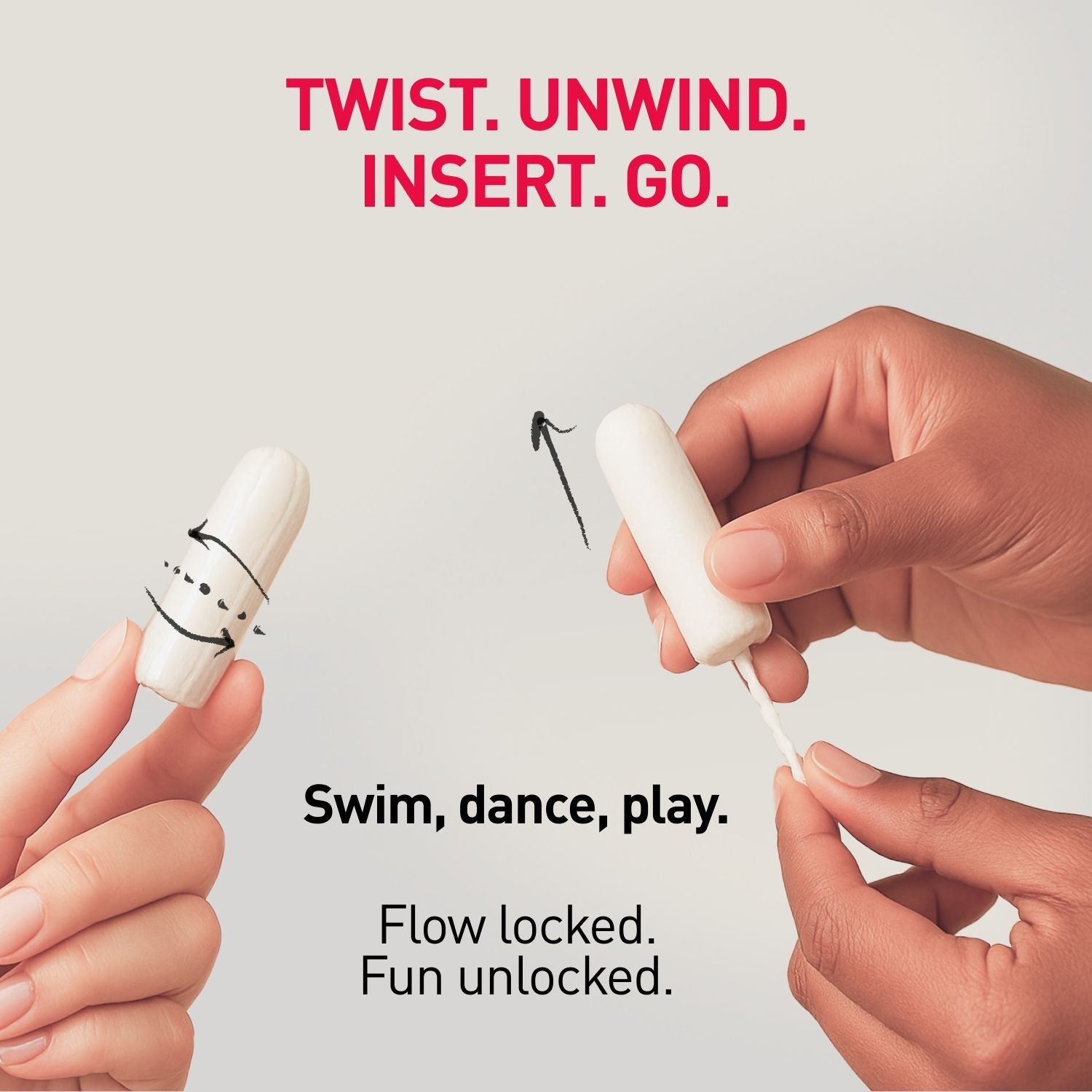 Sirona Fda Approved Tampons for Regular Flow, High Absorption Biodegradable Tampons, 360° Leakproof