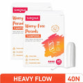 Sirona Fda Approved Tampons for Heavy Flow, High Absorption Biodegradable Tampons, 360° Leakproof