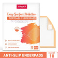 Sirona Disposable Underpads - Large, Soft & Leakproof Bed Protection with Anti-Slip Tapes