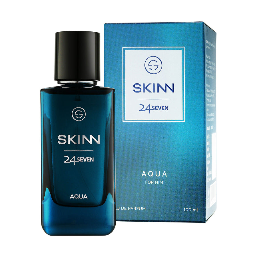 Skinn By Titan 24Seven Perfume For Men - Aqua Eau De Parfum