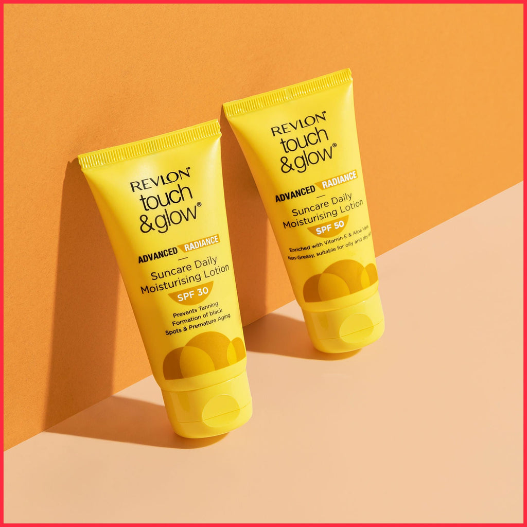Revlon Touch & Glow Advanced Radiance Sun Care Daily Moisturizing Lotion SPF 50