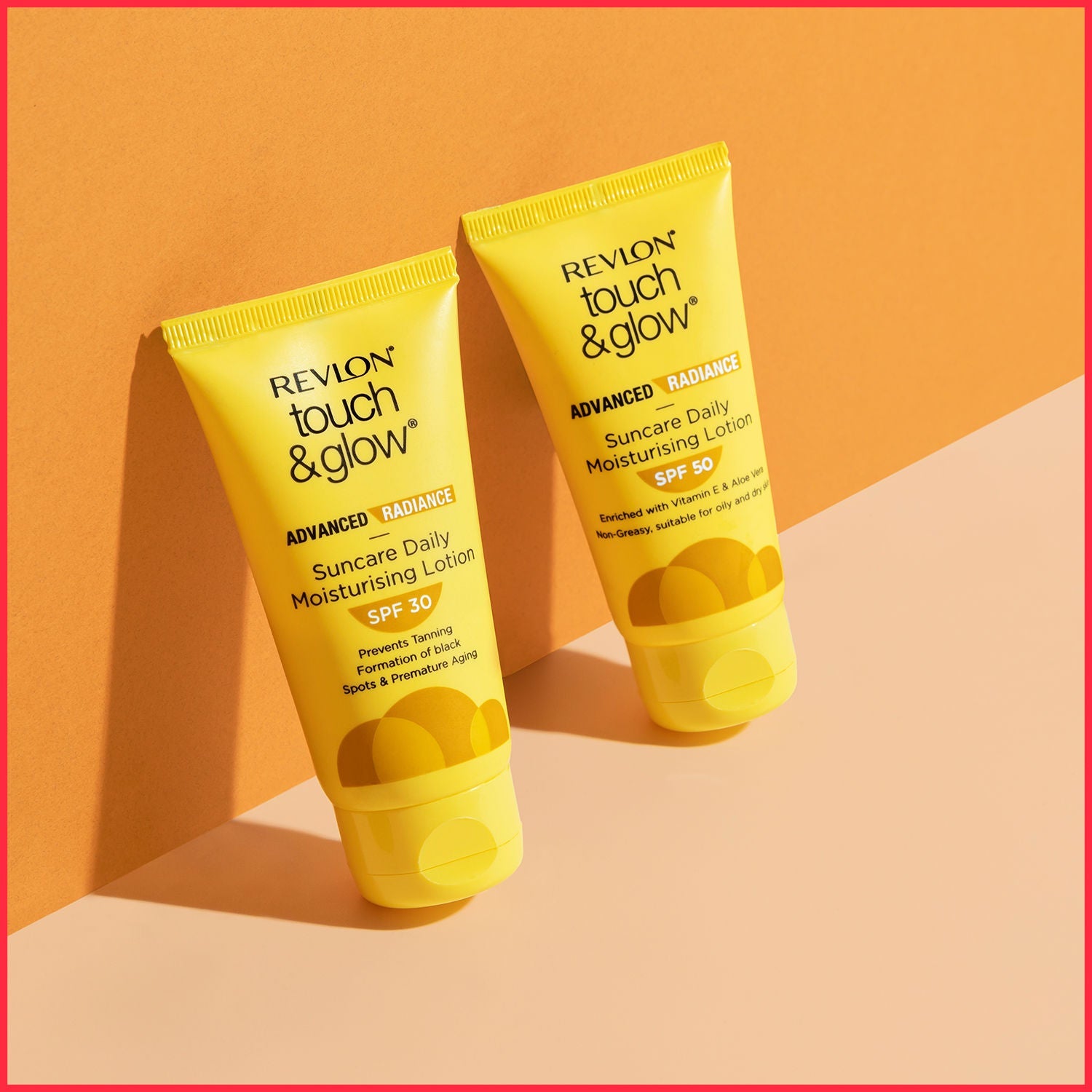 Revlon Touch & Glow Advanced Radiance Sun Care Daily Moisturizing Lotion SPF 50