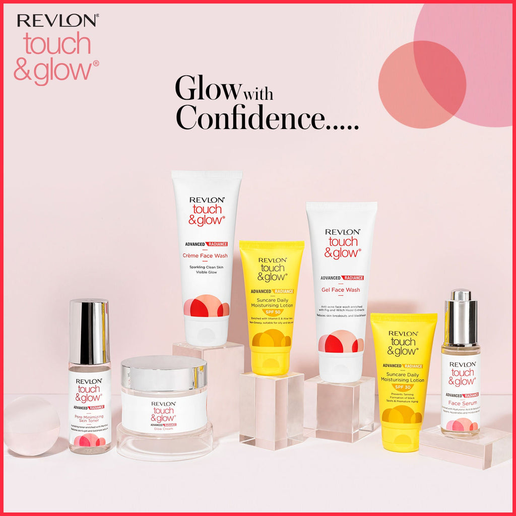 Revlon Touch & Glow Advanced Radiance Sun Care Daily Moisturizing Lotion SPF 50