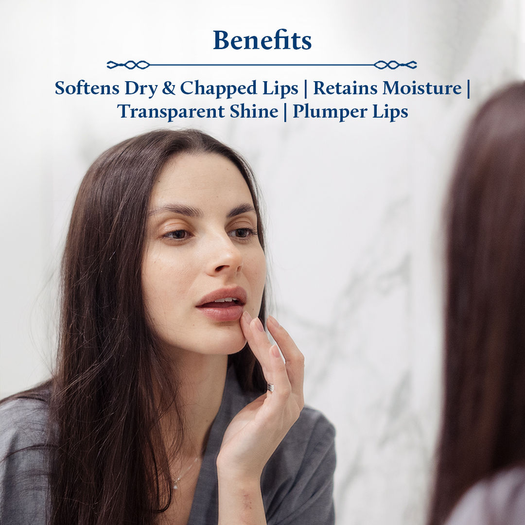 Blue Nectar Shubhr Coffee Lip Balm with Ghee for Dryness and Lips Brightening