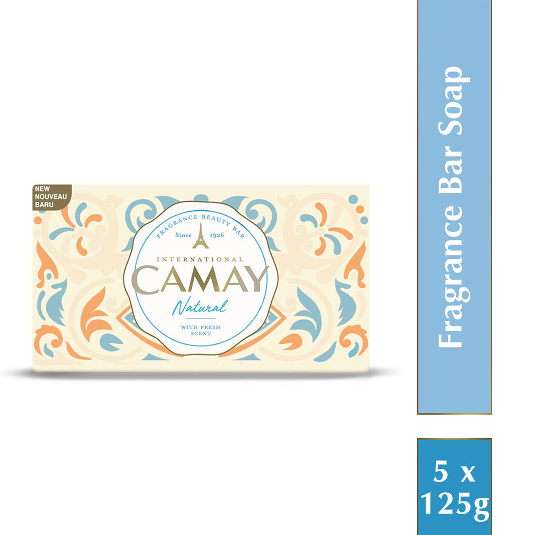 Camay Natural International Beauty Soap With Fresh Fragrance