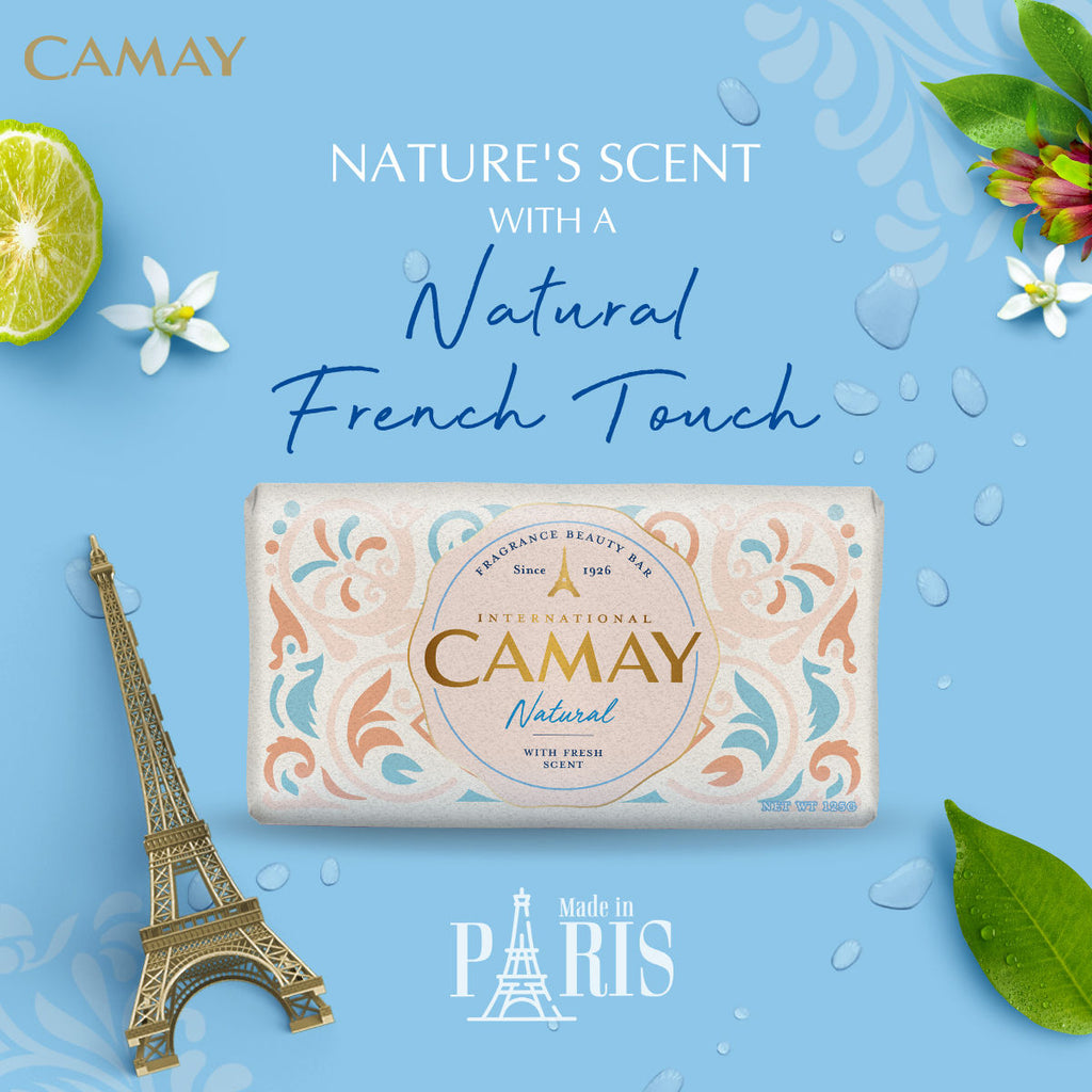 Camay Natural International Beauty Soap With Fresh Fragrance