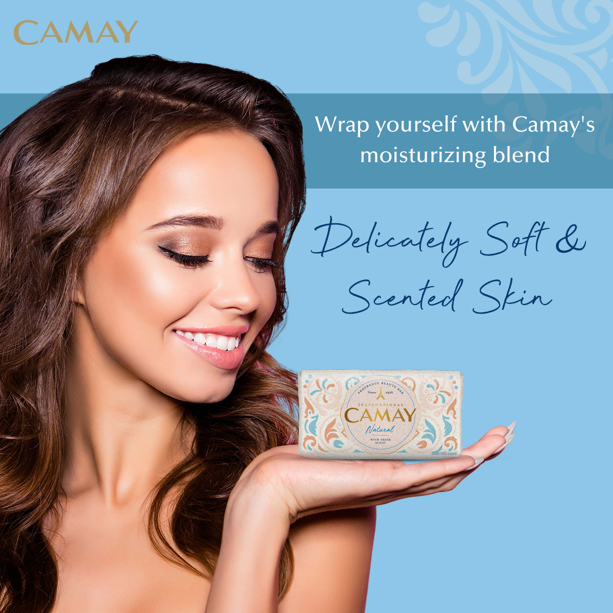 Camay Natural International Beauty Soap With Fresh Fragrance