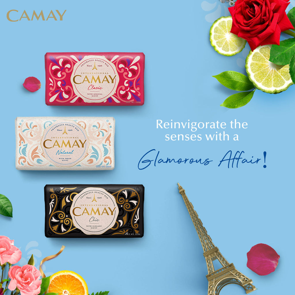 Camay Natural International Beauty Soap With Fresh Fragrance